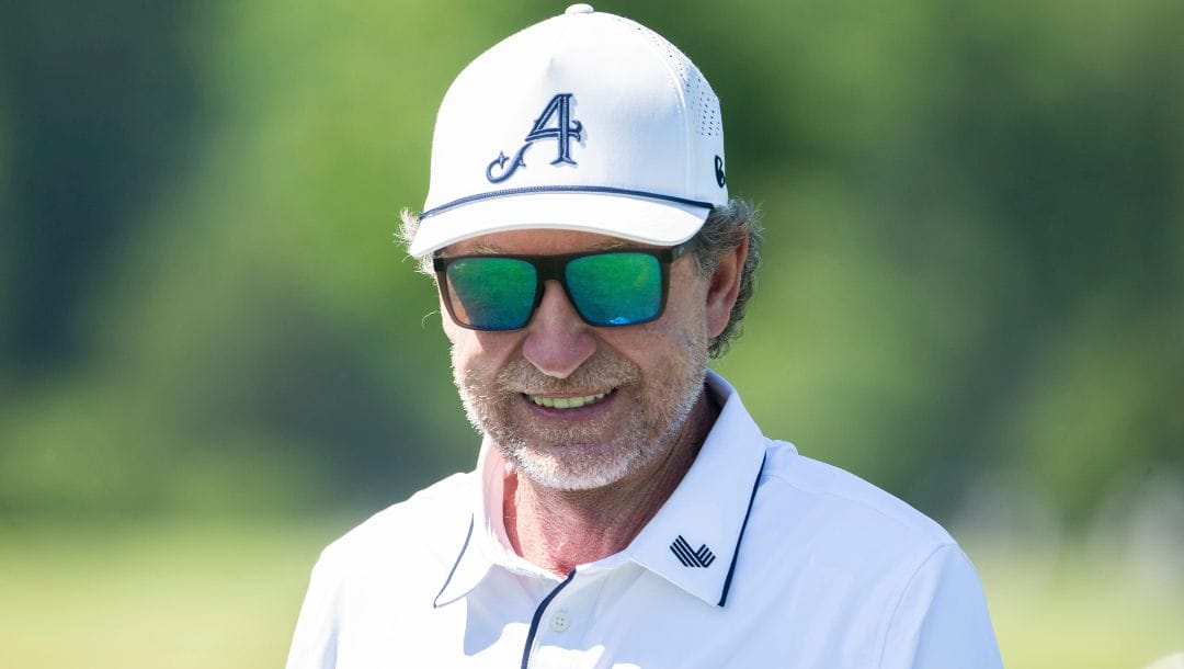 Former NHL player and Hall of Famer, Wayne Gretzky seen during the pro-am before the start of LIV Golf Nashville at The Grove on Thursday, June 20, 2024 in College Grove, Tennessee.