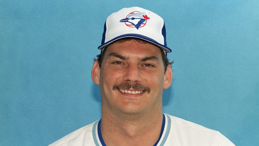 Jim Clancy, Toronto Blue Jays pitcher, March 1987.