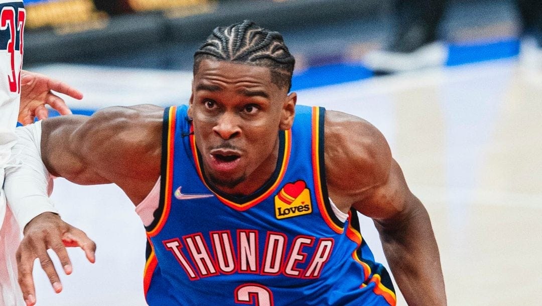 Oklahoma City Thunder at Washington Wizards on January 11, 2022